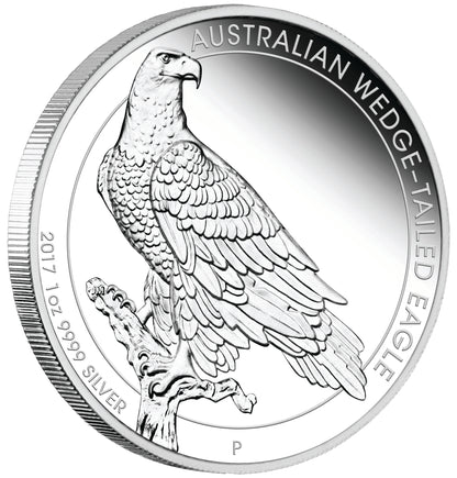 2017 $1 Australian Wedge-Tailed Eagle 1oz Silver Proof Coin