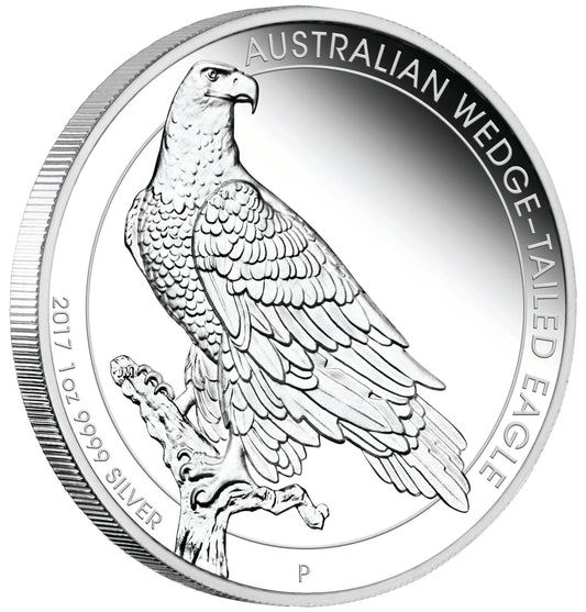 2017 $1 Australian Wedge-Tailed Eagle 1oz Silver Proof Coin