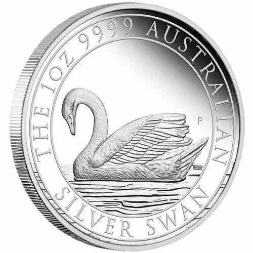 2017 $1 The Australian Silver Swan 1oz Silver Proof Coin