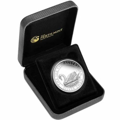 2017 $1 The Australian Silver Swan 1oz Silver Proof Coin