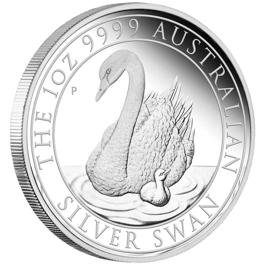 2018 $1 The Australian Silver Swan 1oz Silver Proof Coin