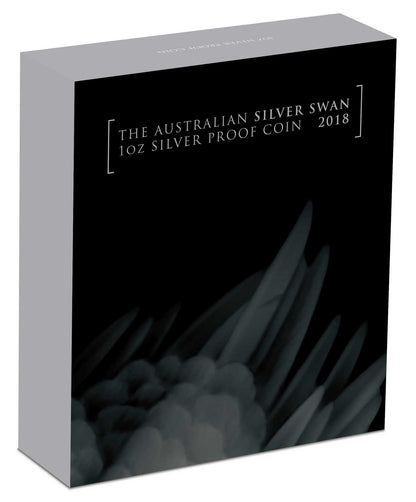 2018 $1 The Australian Silver Swan 1oz Silver Proof Coin