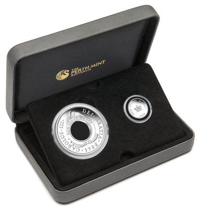 2013 200th Anniversary of The Australian Holey Dollar and Dump 1oz Silver Proof 2 Coin Set