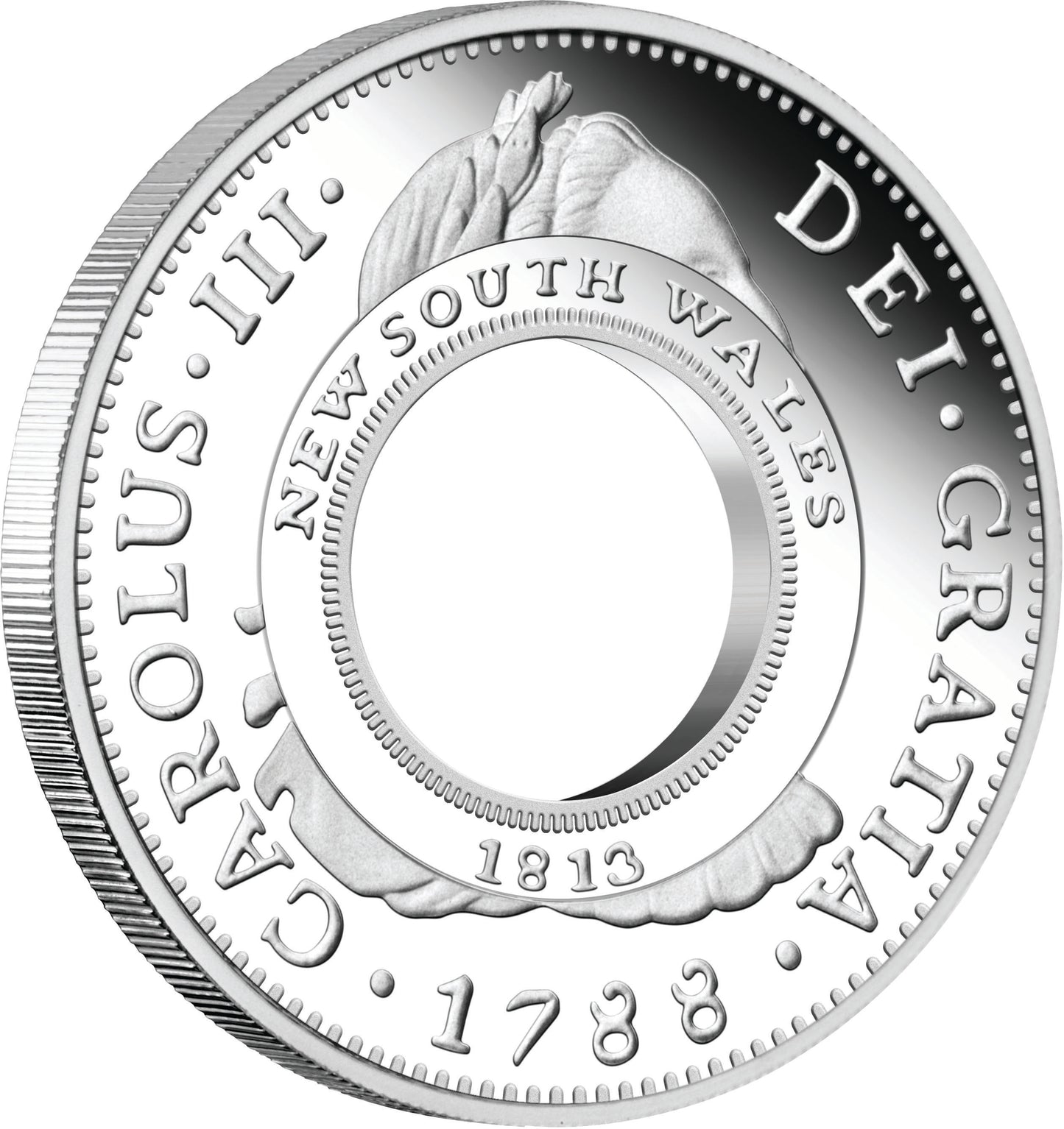 2013 200th Anniversary of The Australian Holey Dollar and Dump 1oz Silver Proof 2 Coin Set