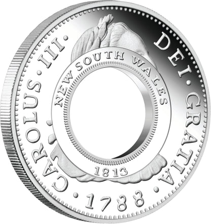 2013 200th Anniversary of The Australian Holey Dollar and Dump 1oz Silver Proof 2 Coin Set
