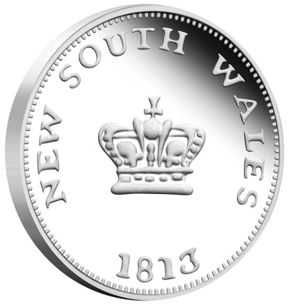 2013 200th Anniversary of The Australian Holey Dollar and Dump 1oz Silver Proof 2 Coin Set