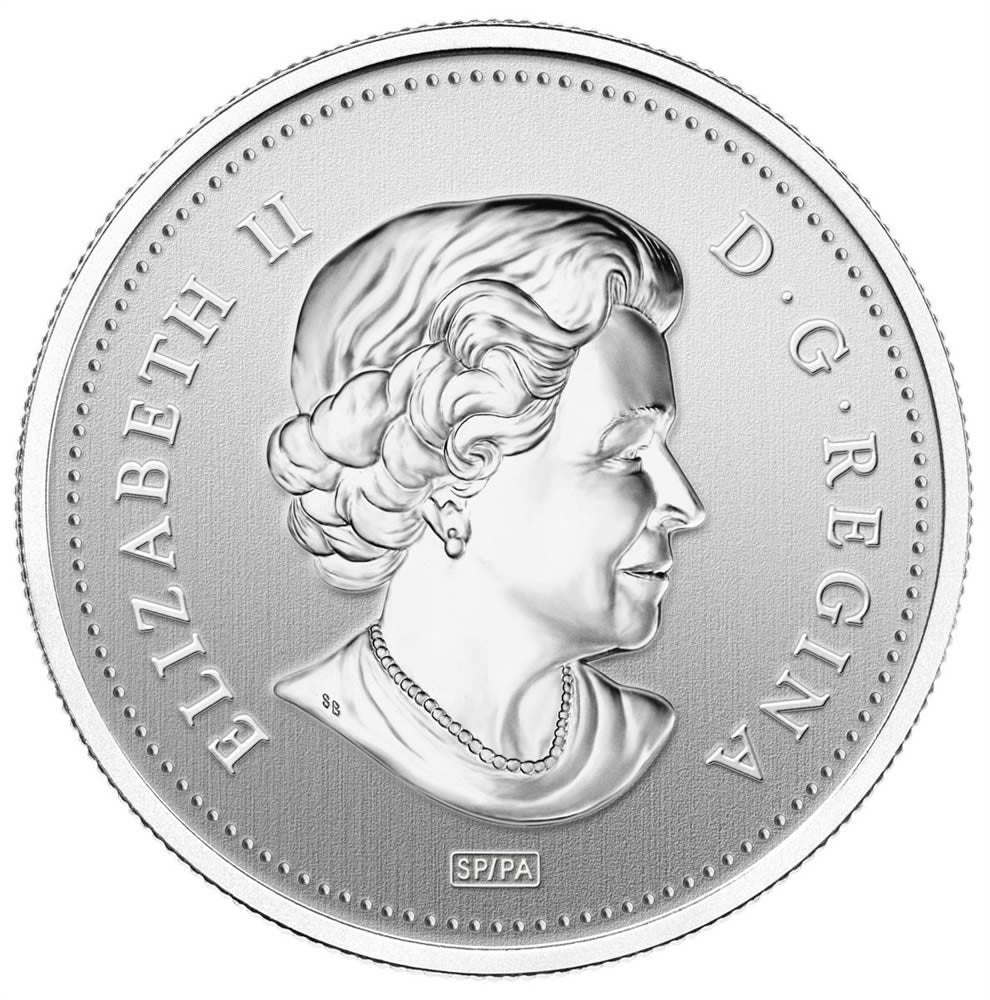 Canada 2012 50c The Queen's Diamond Jubilee Silver Plated Coin