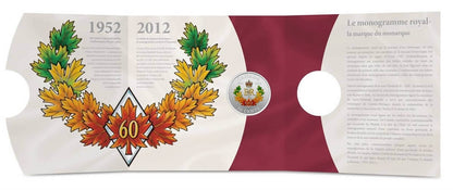 Canada 2012 50c The Queen's Diamond Jubilee Silver Plated Coin