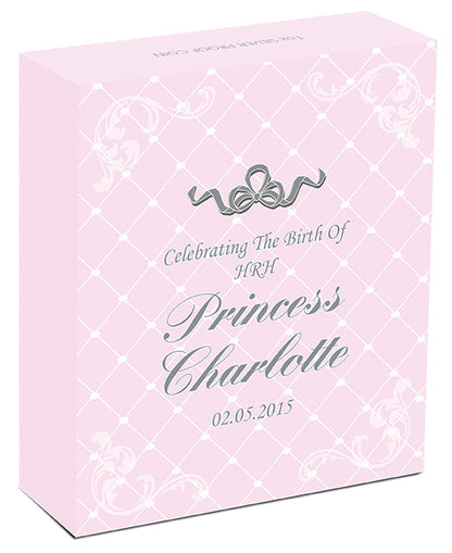 2015 $1 Celebrating The Birth of HRH Princes Charlotte 1oz Silver Proof Coin