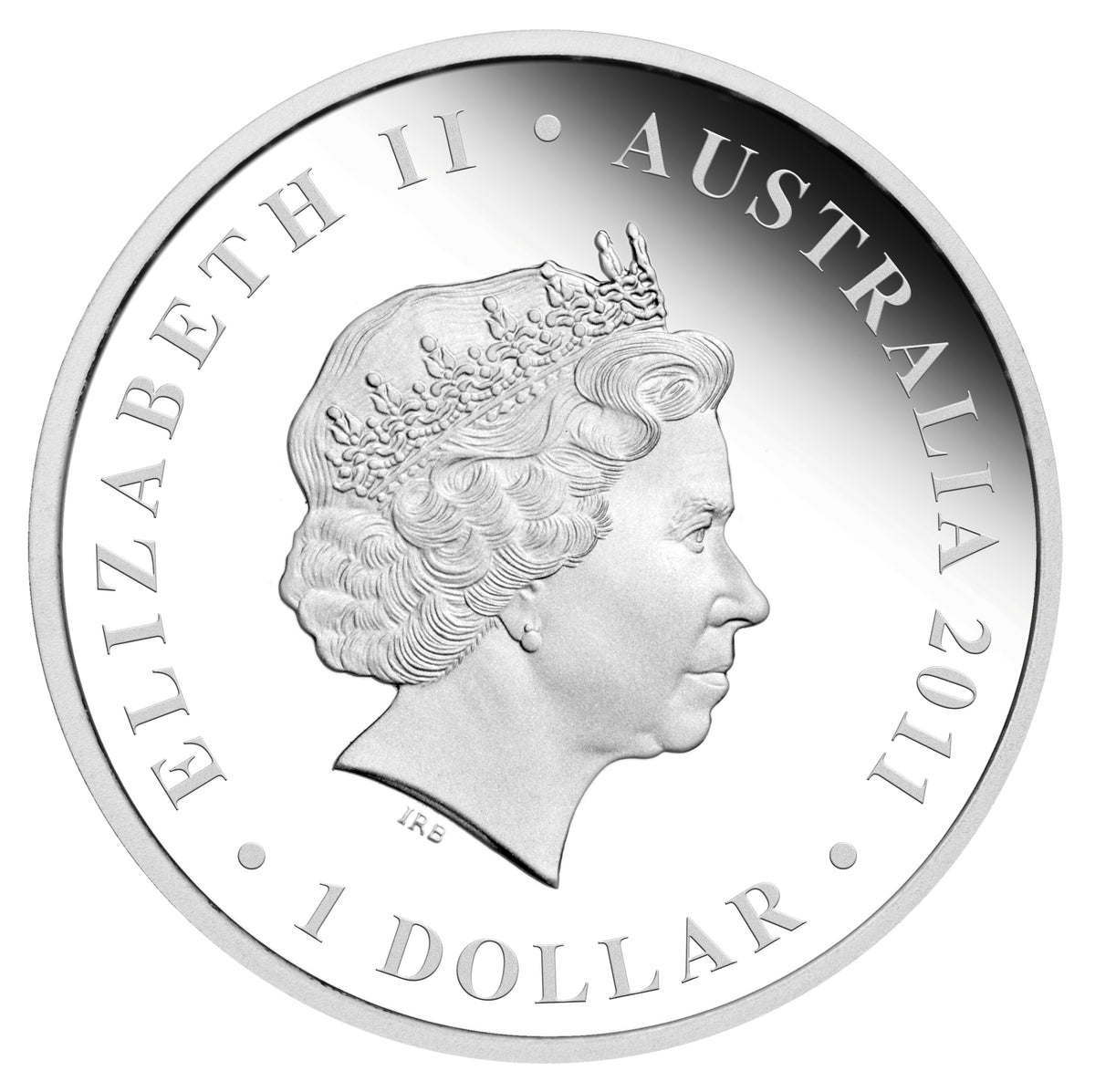 2011 $1 Royal Wedding 1oz Silver Coloured Proof Coin
