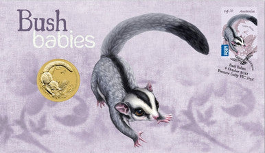 2011 $1 Bush Babies Sugar Glider PNC