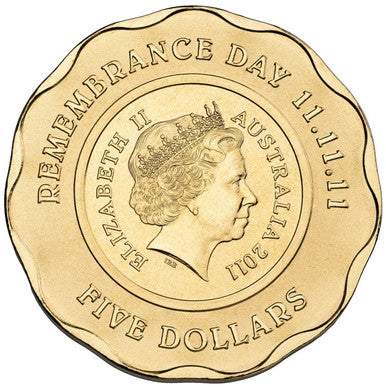 2011 $5 Remembrance Day PNC