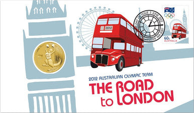 2012 $1 Australian Olympic Team The Road To London PNC