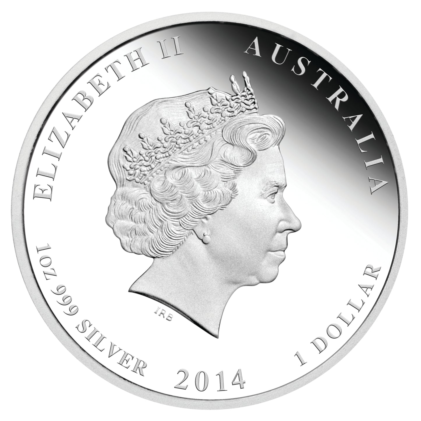 2014 $1 100th Anniversary Australian Military Aviation 1oz Silver Coloured Proof Coin