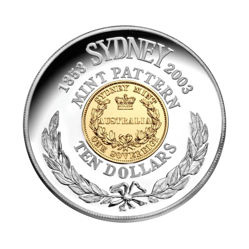 2003 $10 Sydney Mint Anniversary Bi-Metal Proof