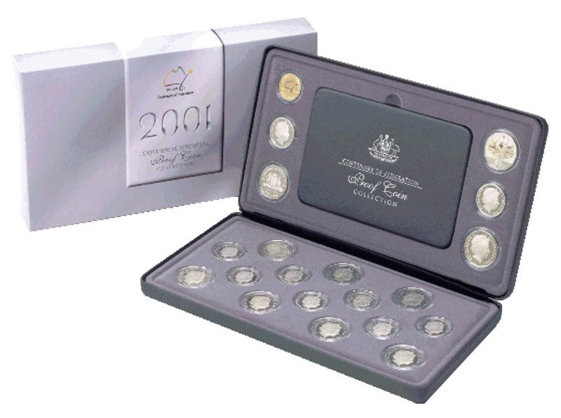 2001 Centenary of Federation 20 Coin Proof Set