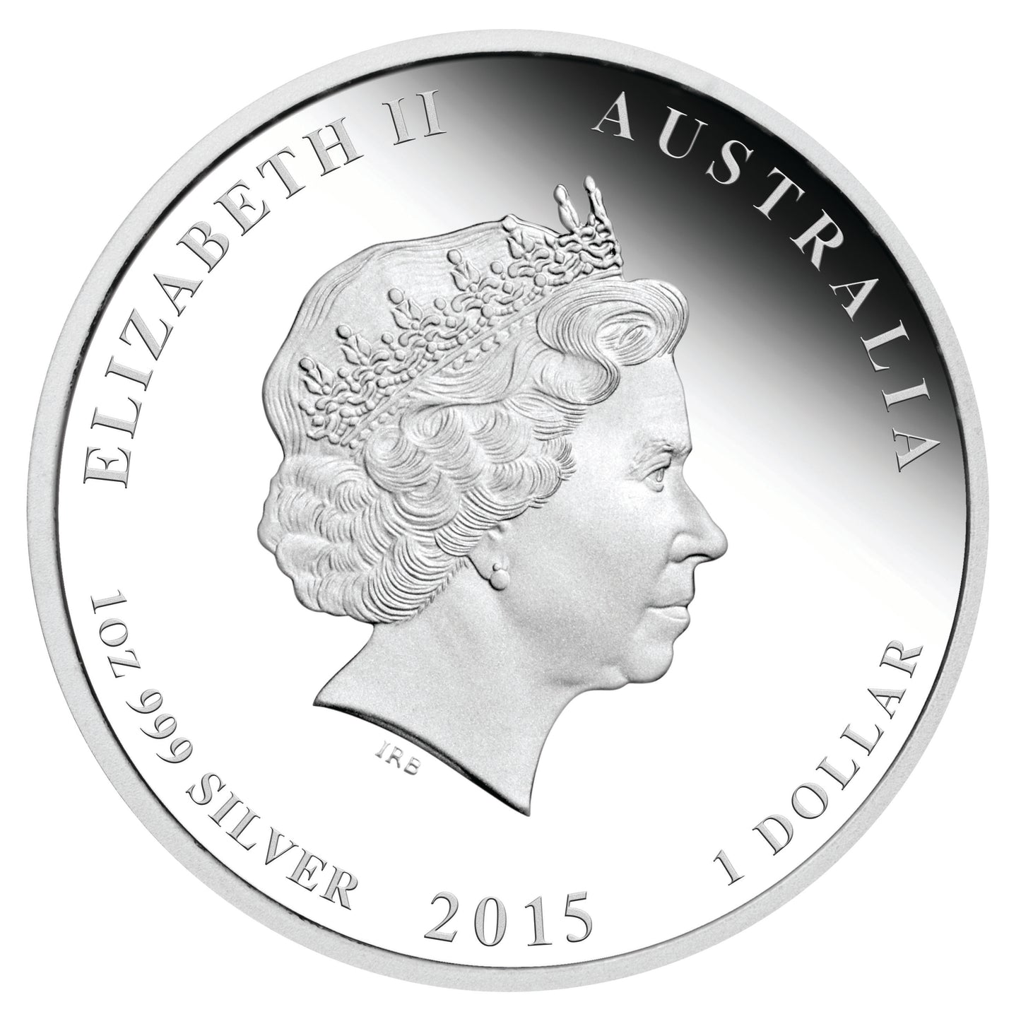 2015 $1 The ANZAC Spirit 100th Anniversary Making of A Nation 1oz Silver Coloured Proof Coin