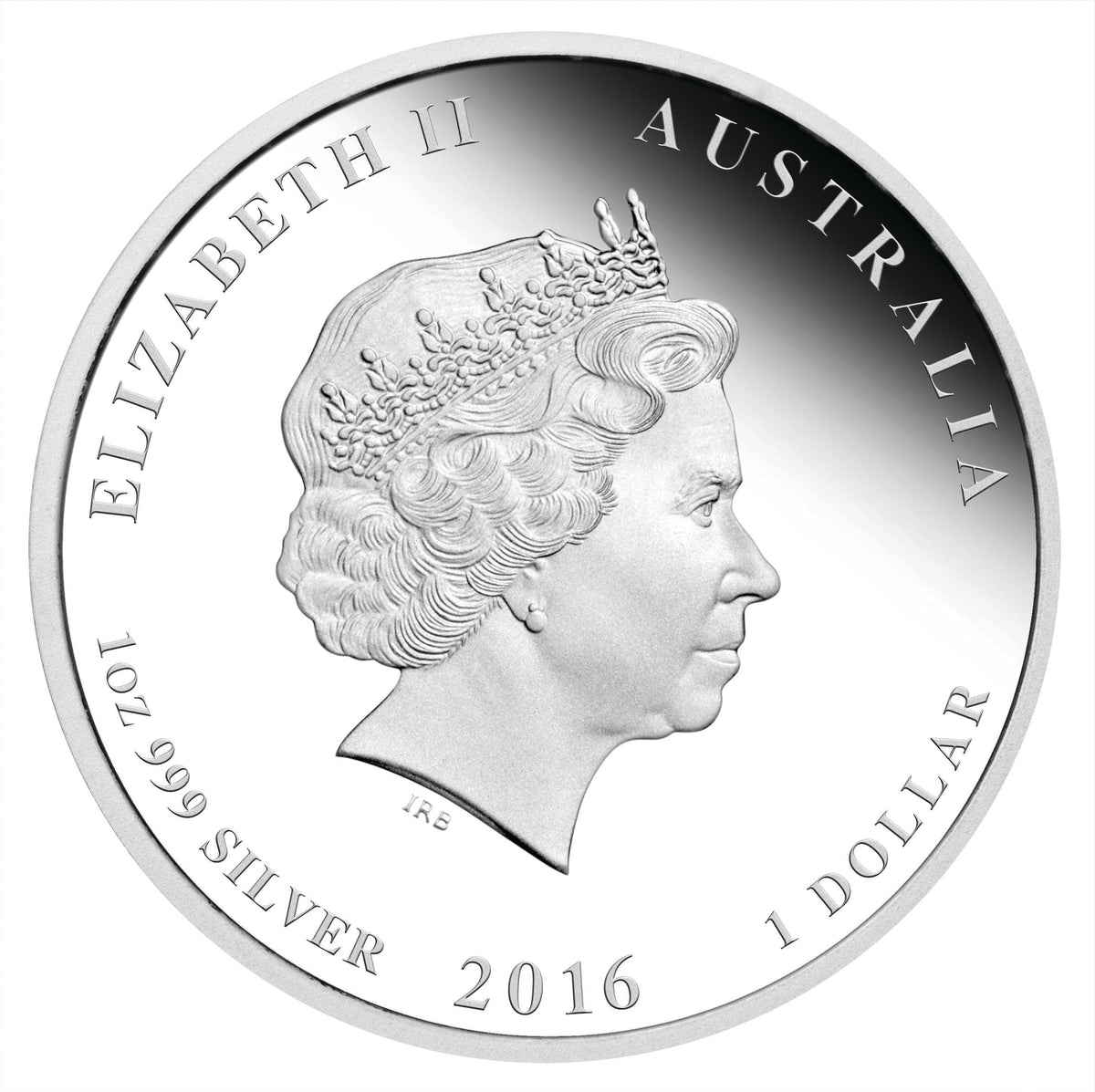 2016 $1 The ANZAC Spirit 100th Anniversary Be Worthy of Them 1oz Silver Coloured Proof Coin