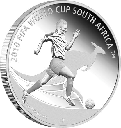 2009 $1 FIFA World Cup South Africa 1oz Silver Proof Coin