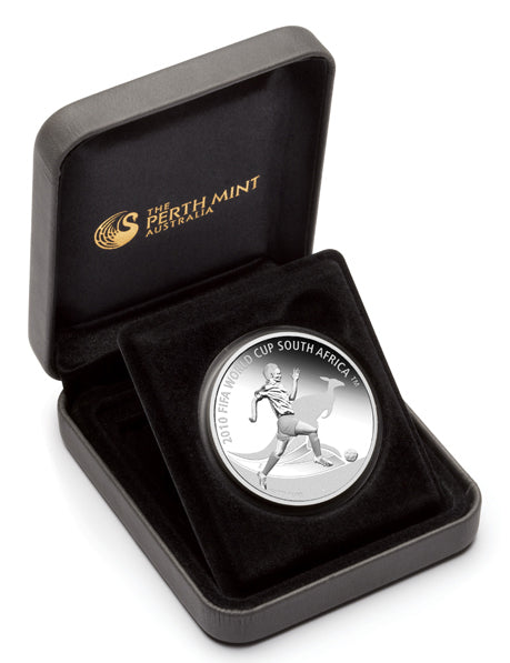 2009 $1 FIFA World Cup South Africa 1oz Silver Proof Coin