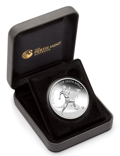 2009 $1 FIFA World Cup South Africa 1oz Silver Proof Coin