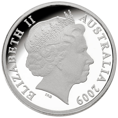 2009 $1 60 Years of Australian Citizenship Silver Proof Coin