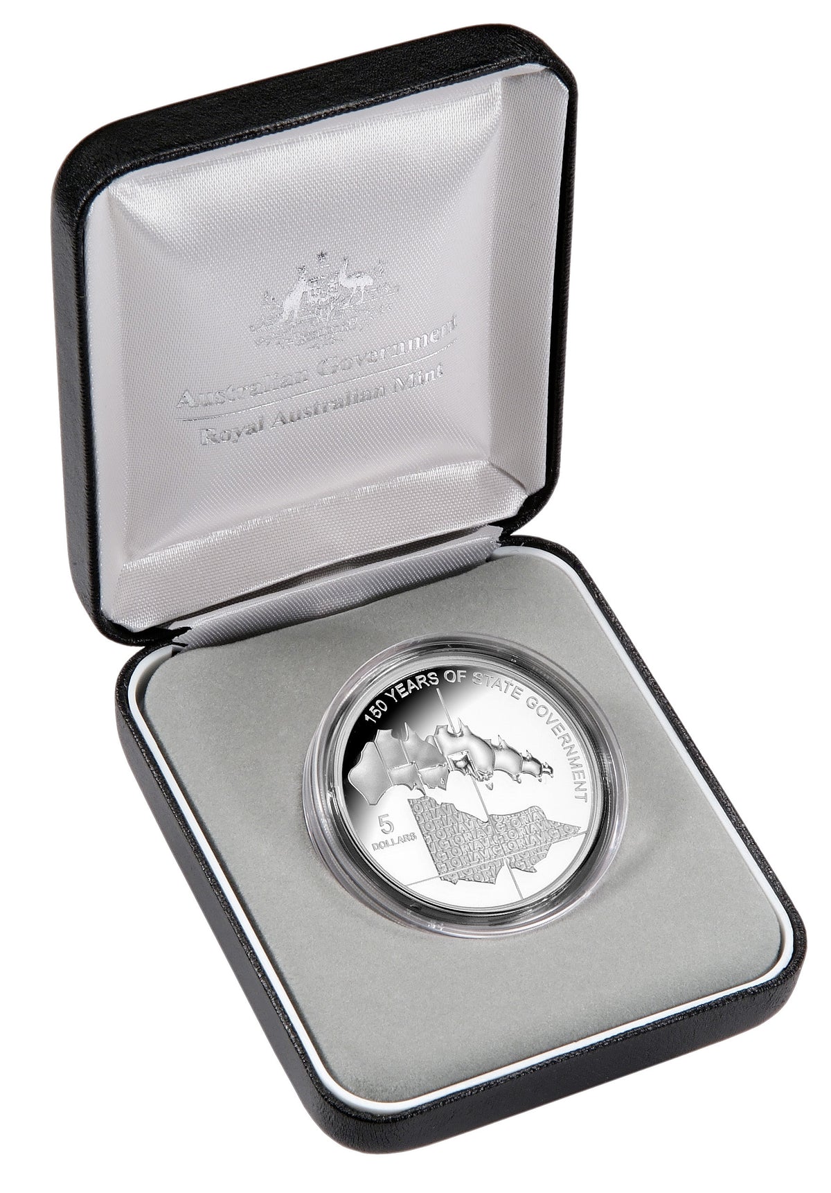 2006 $5 State Government 150 Years of Victoria Silver Proof Coin
