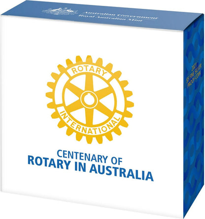 2021 $5 Centenary of Rotary In Australia 1oz Silver Proof Coin