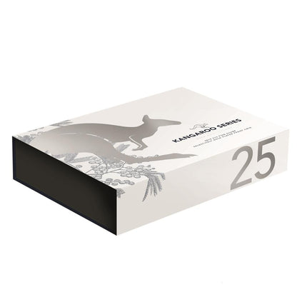 2018 $10 25th Anniversary of The Kangaroo Series Selectively Gold Plated 5oz Silver Proof Coin