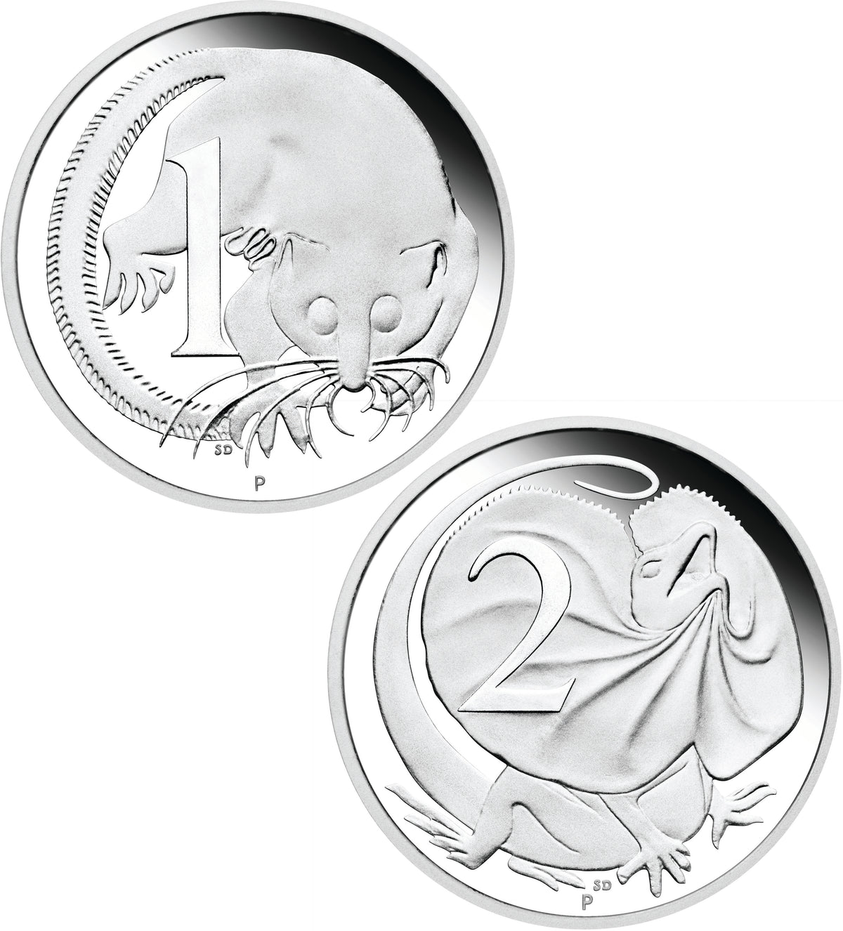 2016 $1 50th Anniversary of Australian Decimal Currency 1oz Silver Proof 2 Coin Set