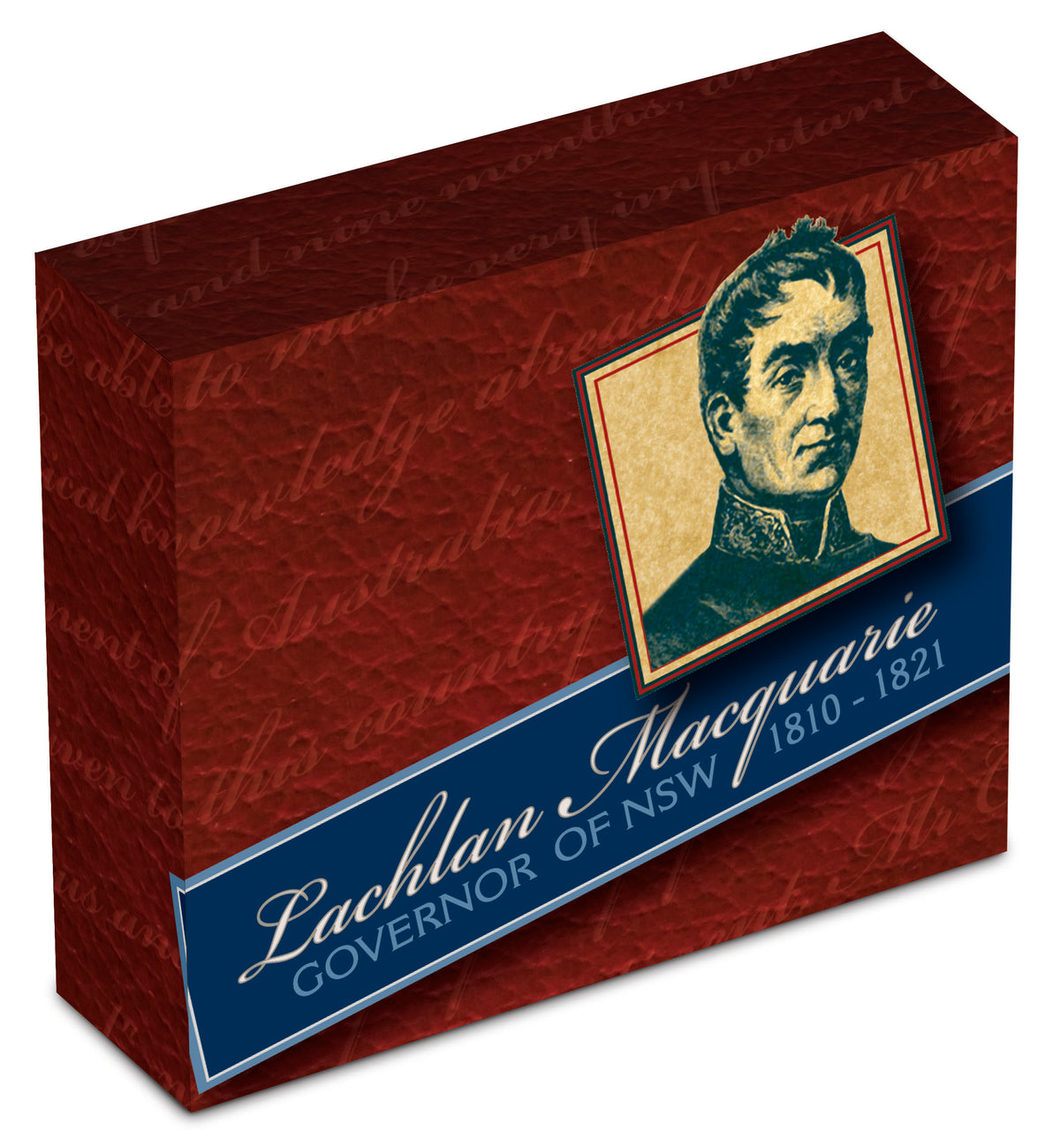 2010 $1 Lachlan Macquarie Governor of NSW 1oz Silver Proof Coin