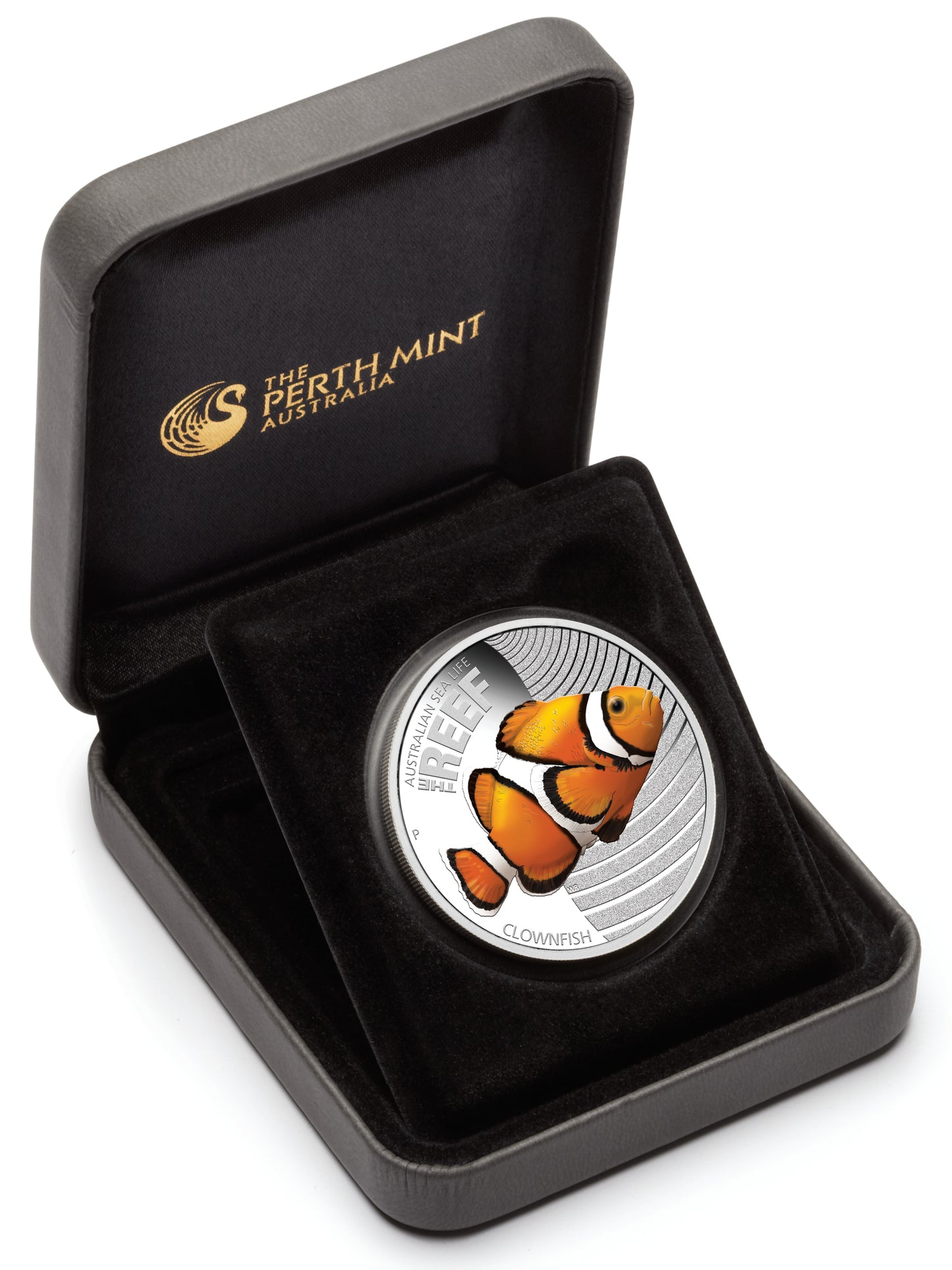 2010 50c Australian Sea Life The Reef Clownfish 1/2oz Silver Coloured Proof Coin