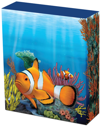 2010 50c Australian Sea Life The Reef Clownfish 1/2oz Silver Coloured Proof Coin