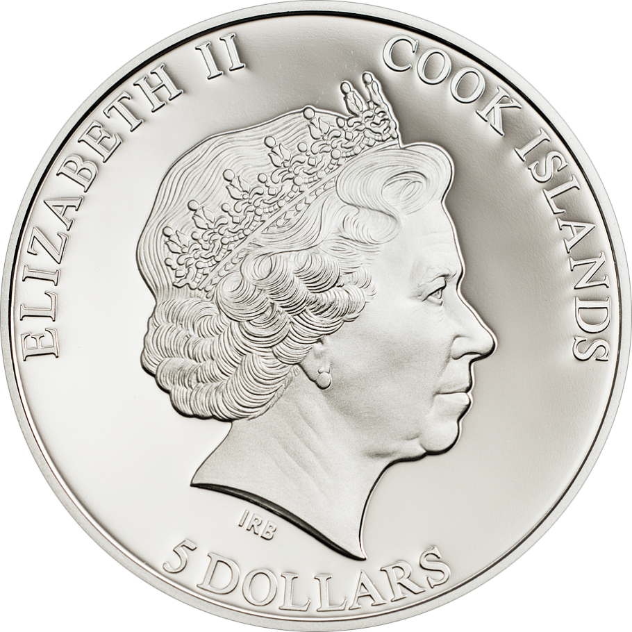 Cook Islands 2013 $5 Stardust of The Universe Chelyabinsk Meteorite Silver Coloured Proof Coin
