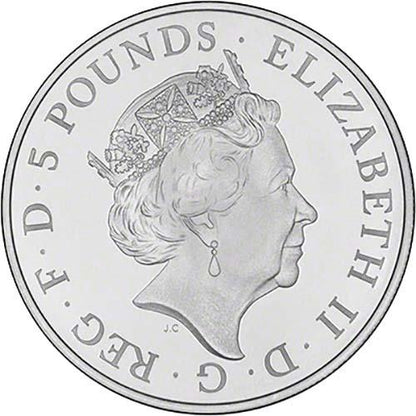 UK 2015 £5 The Royal Birth Uncirculated Coin