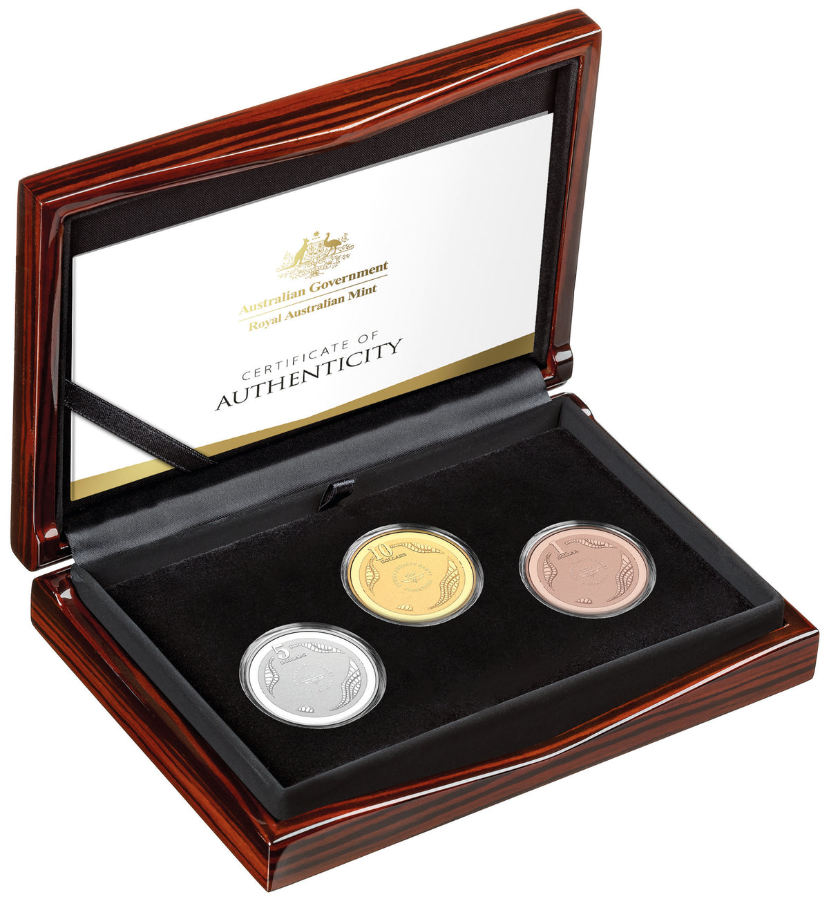 2018 Gold Coast XXI Commonwealth Games 3 Coin Proof Set