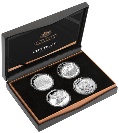 2015 Centenary of The Gallipoli Landing Silver Proof 4 Coin Set