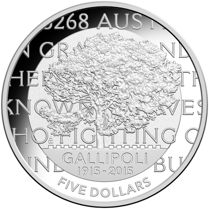 2015 Centenary of The Gallipoli Landing Silver Proof 4 Coin Set