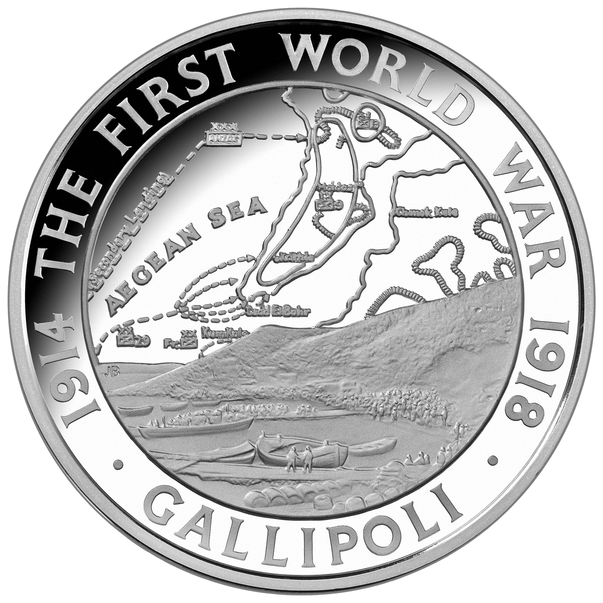 2015 Centenary of The Gallipoli Landing Silver Proof 4 Coin Set