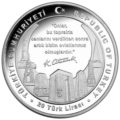 2015 Centenary of The Gallipoli Landing Silver Proof 4 Coin Set