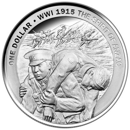 2015 Centenary of The Gallipoli Landing Silver Proof 4 Coin Set