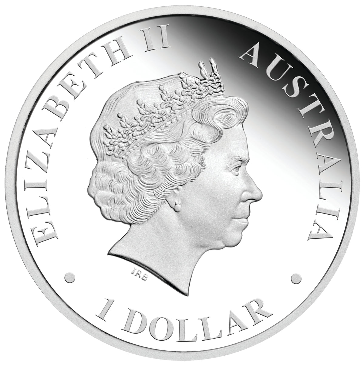 2010 $1 Mary Mackillop First Australian Saint 1oz Silver Coloured Proof Coin