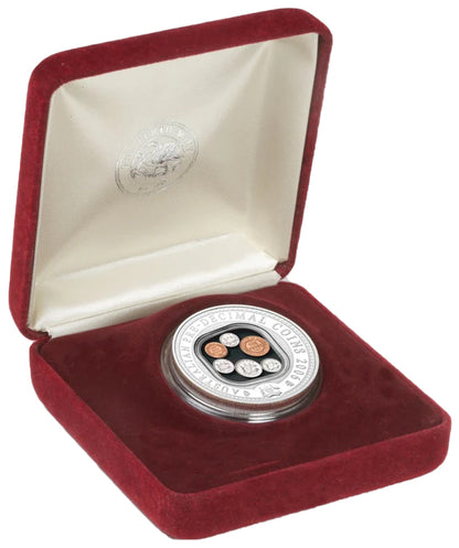 2006 $1 Australian Pre-Decimal Locket 1oz Silver Proof Coin