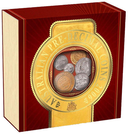 2006 $1 Australian Pre-Decimal Locket 1oz Silver Proof Coin