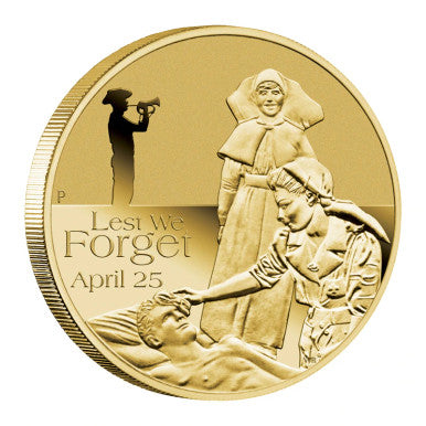 2012 $1 Lest We Forget ANZAC Day Uncirculated Coin
