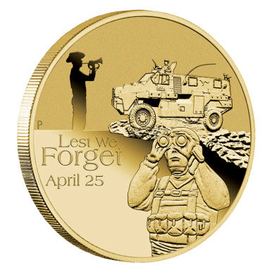 2016 $1 Lest We Forget ANZAC Day Uncirculated Coin