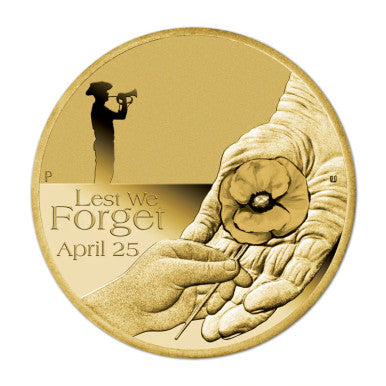 2018 $1 Lest We Forget ANZAC Day Uncirculated Coin
