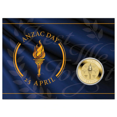 2021 $1 Lest We Forget ANZAC Day Uncirculated Coin