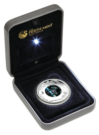 2012 $1 Australian Opal The Koala 1oz Silver Proof Coin