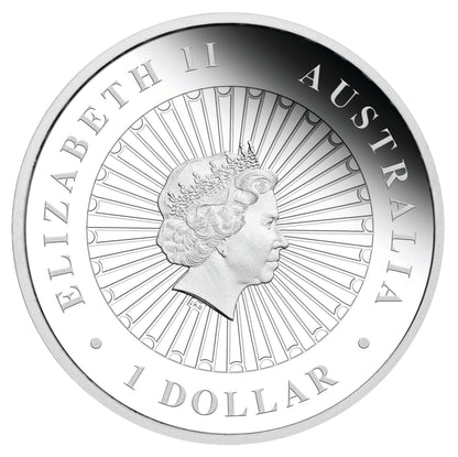 2013 $1 Australian Opal The Pygmy Possum 1oz Silver Proof Coin